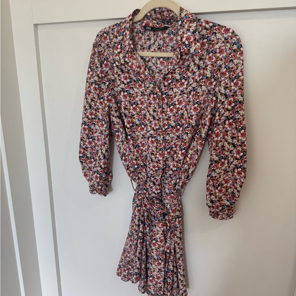 Zara floral romper